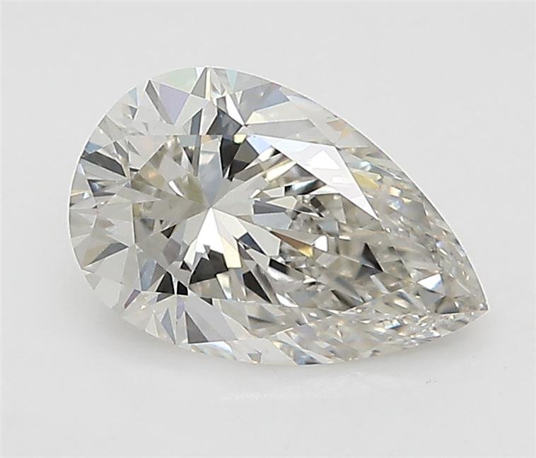 2.02ct H VS1 Rare Carat Ideal Cut Pear Lab Grown Diamond