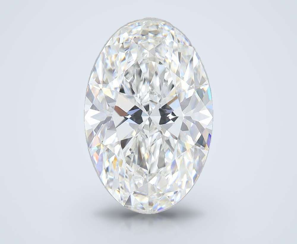 6.00 Carat Oval Lab Diamond