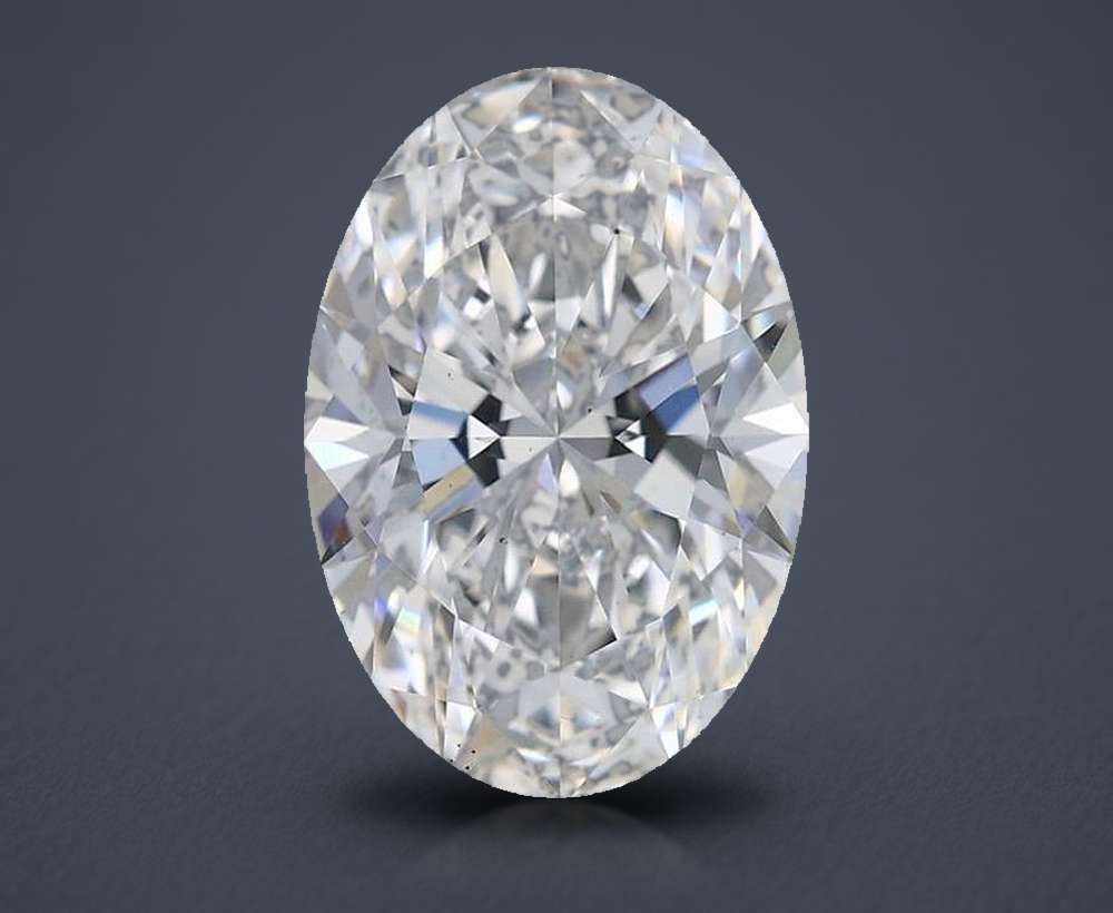 3.04 Carat Oval Lab Diamond