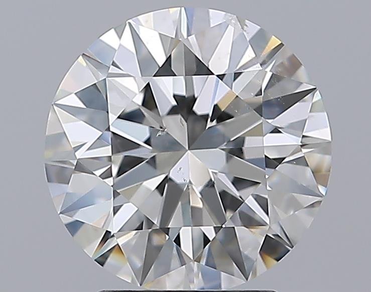 2.41ct G SI1 Rare Carat Ideal Cut Round Diamond