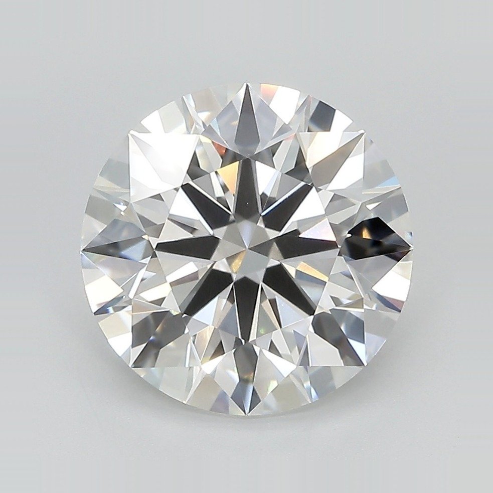 4.79ct E VVS2 Rare Carat Ideal Cut Round Lab Grown Diamond