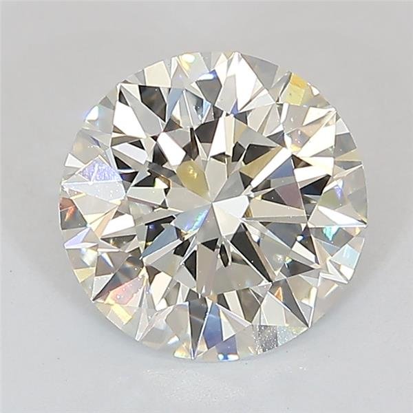 2.10ct I VS1 Excellent Cut Round Lab Grown Diamond