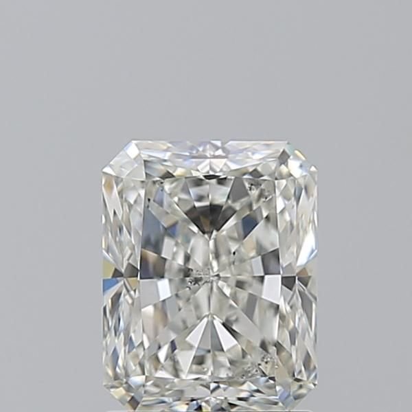 1.72ct J SI2 Rare Carat Ideal Cut Radiant Diamond
