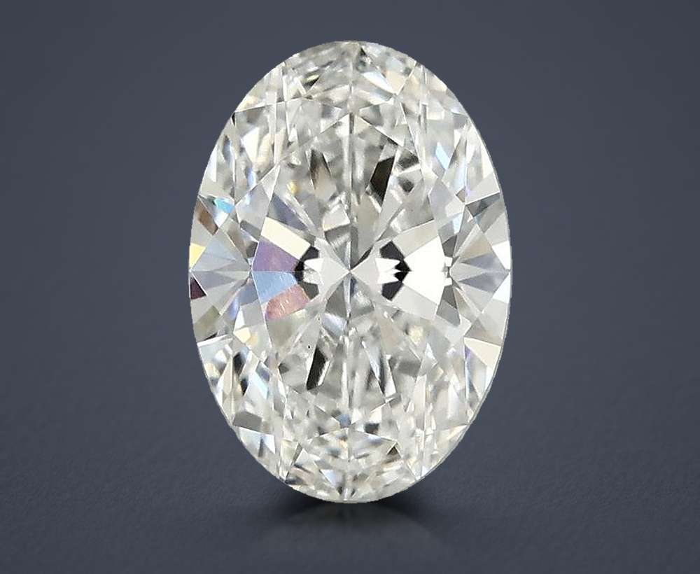 1.85 Carat Oval Lab Diamond