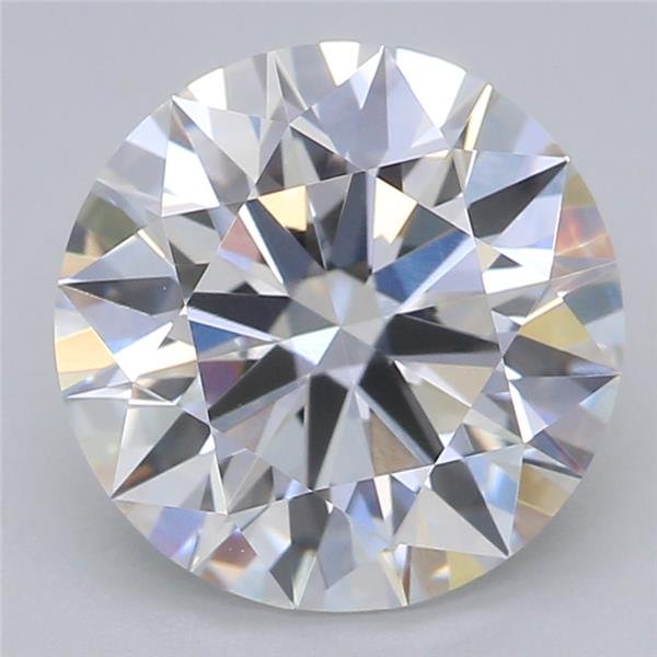 2.04ct F VVS2 Rare Carat Ideal Cut Round Lab Grown Diamond