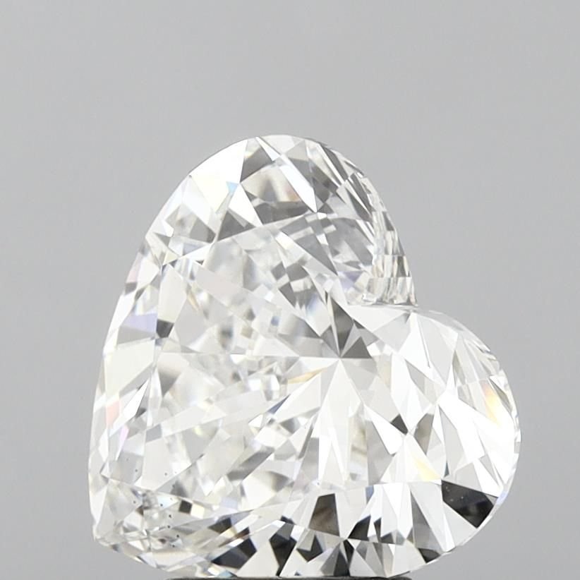 4.06ct E VS2 Excellent Cut Heart Lab Grown Diamond
