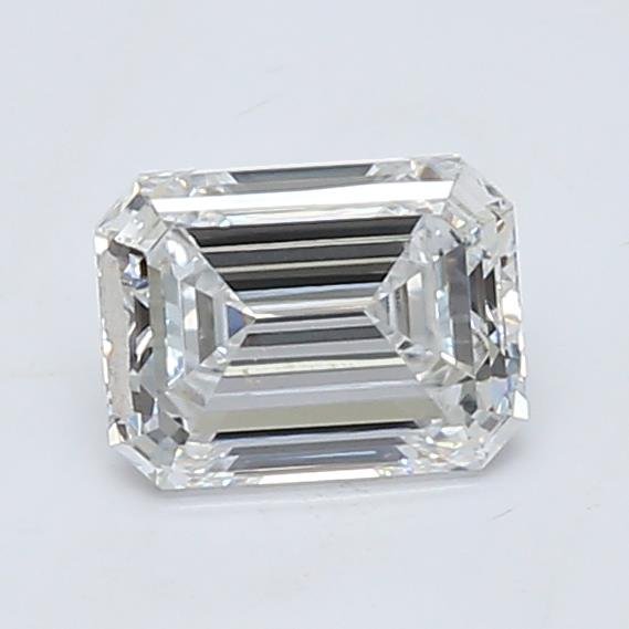 0.91ct D VVS2 Rare Carat Ideal Cut Emerald Lab Grown Diamond