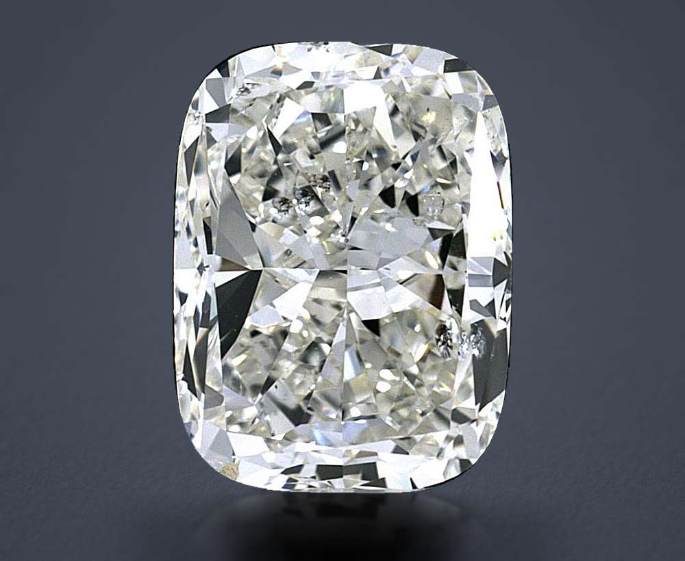 3.51 Carat Cushion Natural Diamond