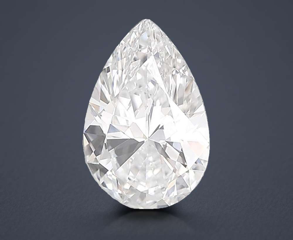 1.73 Carat Pear Lab Diamond