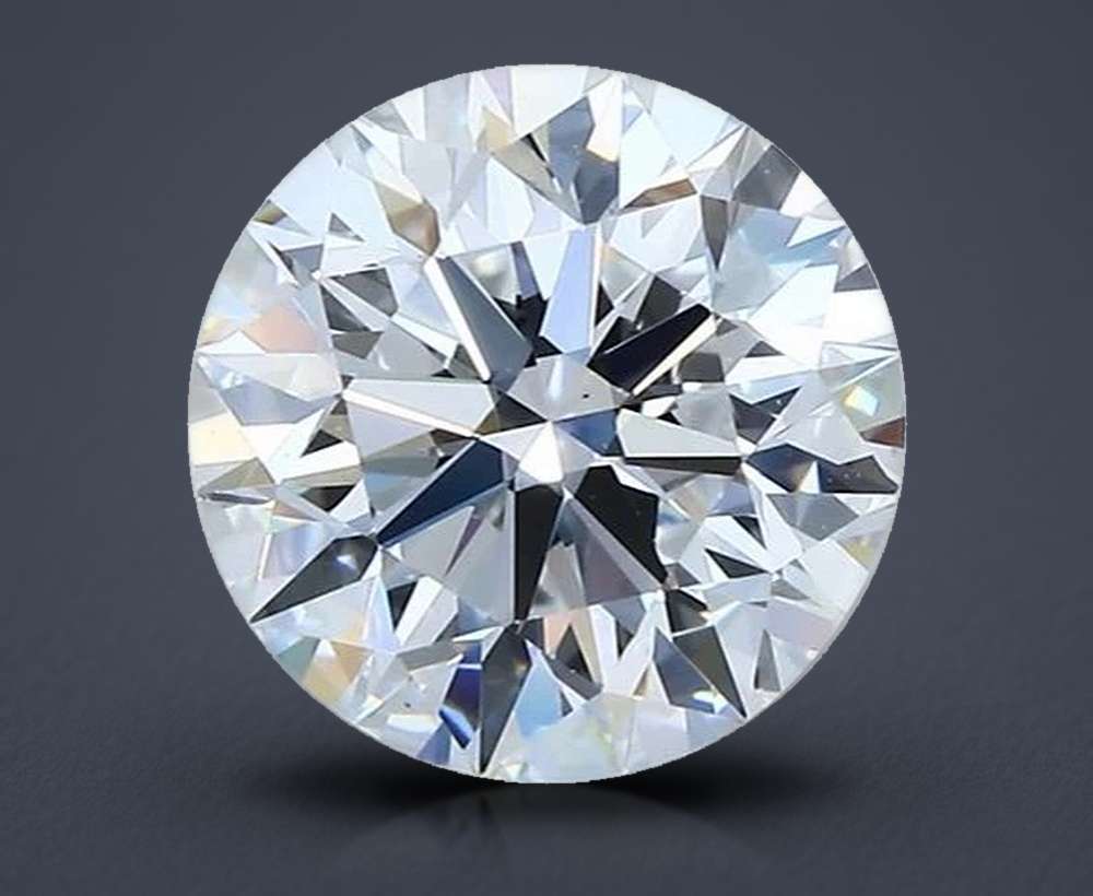2.50 Carat Round Natural Diamond