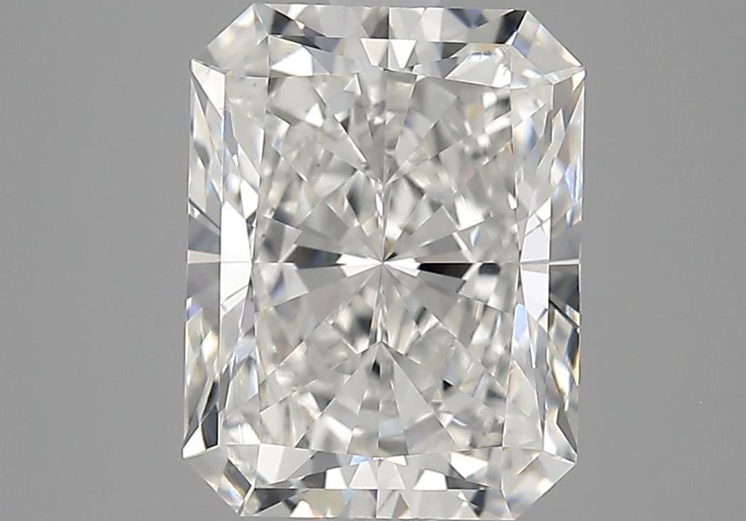 3.57ct I VS2 Rare Carat Ideal Cut Radiant Diamond