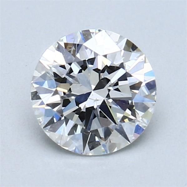 1.02ct F SI1 Rare Carat Ideal Cut Round Diamond