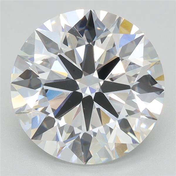 3.20ct D VS1 Rare Carat Ideal Cut Round Lab Grown Diamond