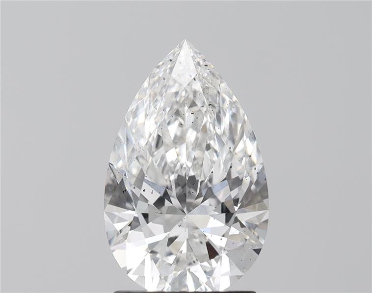 1.69ct F SI1 Rare Carat Ideal Cut Pear Lab Grown Diamond