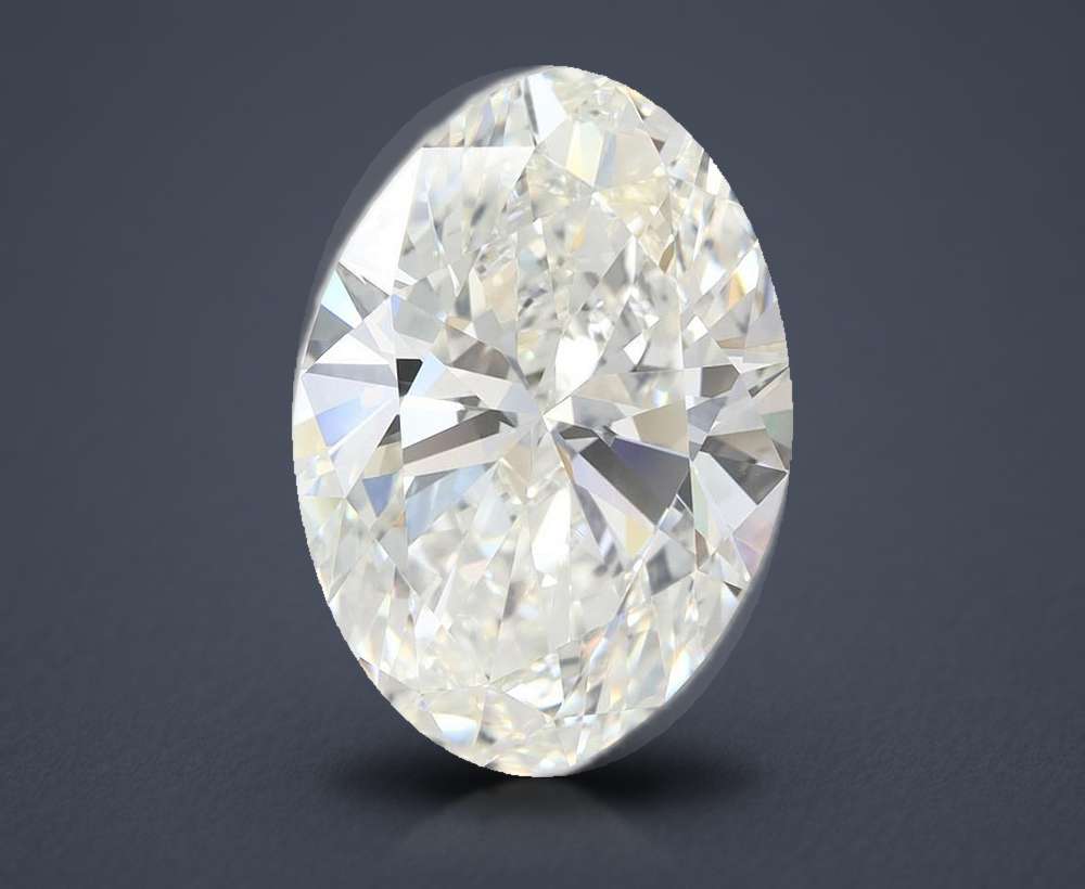 5.29 Carat Oval Lab Diamond