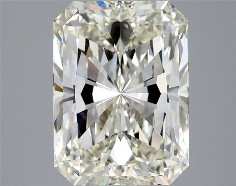 3.05ct K VS2 Rare Carat Ideal Cut Radiant Diamond