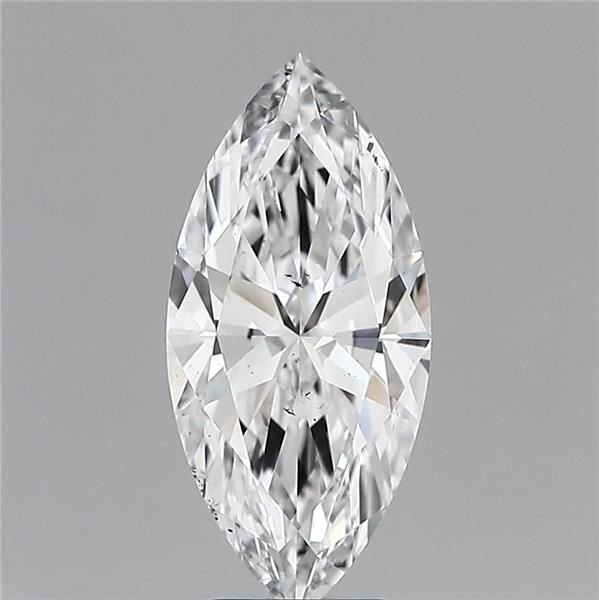 3.51ct D SI2 Rare Carat Ideal Cut Marquise Diamond
