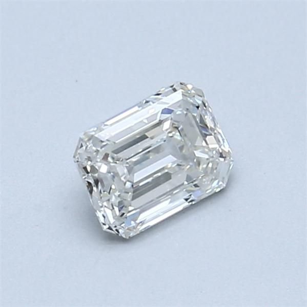 0.54ct I IF Very Good Cut Emerald Diamond