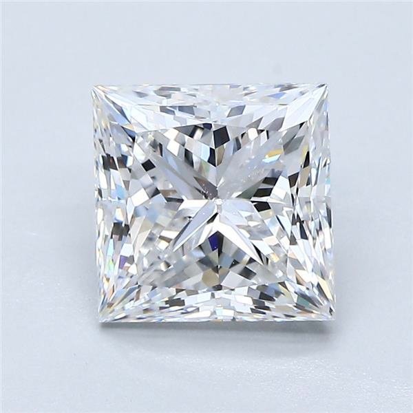2.51ct E SI2 Excellent Cut Princess Diamond