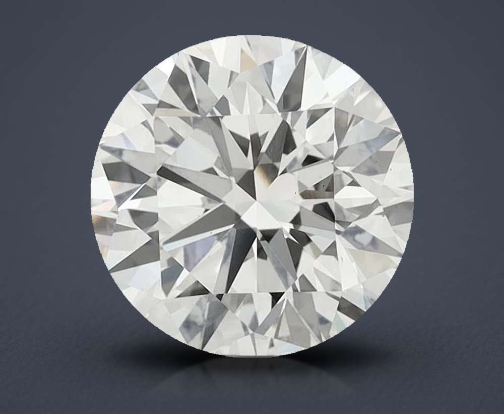 6.04 Carat Round Lab Diamond