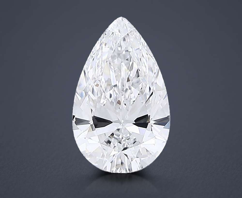3.40 Carat Pear Lab Diamond