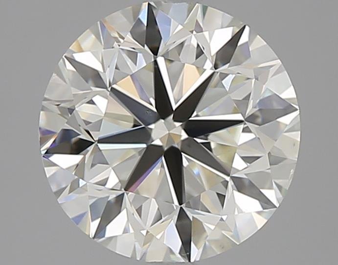 3.02ct K VS2 Very Good Cut Round Diamond