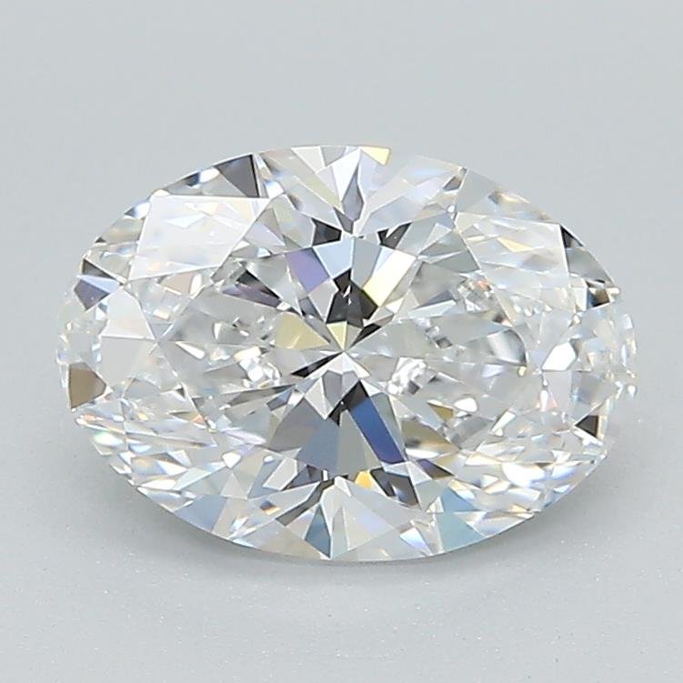 1.51ct D VS1 Rare Carat Ideal Cut Oval Lab Grown Diamond