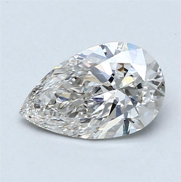 0.92ct H VS1 Rare Carat Ideal Cut Pear Lab Grown Diamond