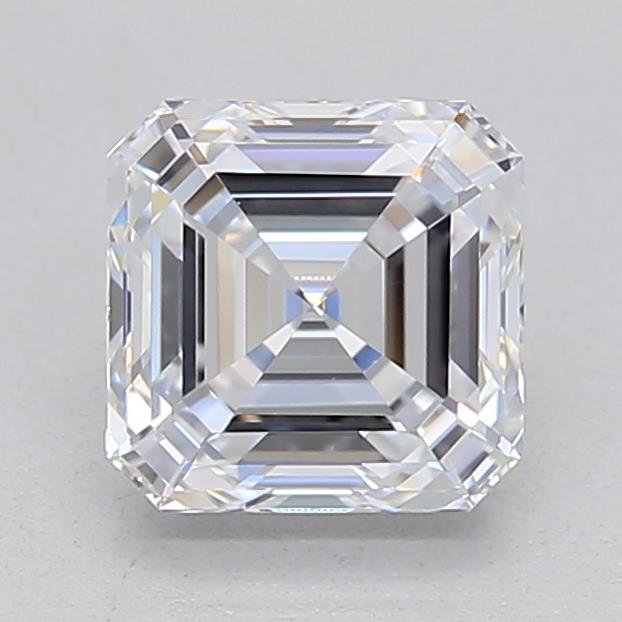 0.72ct D VVS2 Rare Carat Ideal Cut Asscher Lab Grown Diamond