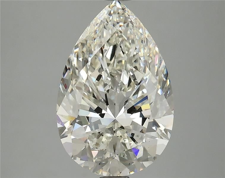 4.05ct I VS1 Rare Carat Ideal Cut Pear Lab Grown Diamond