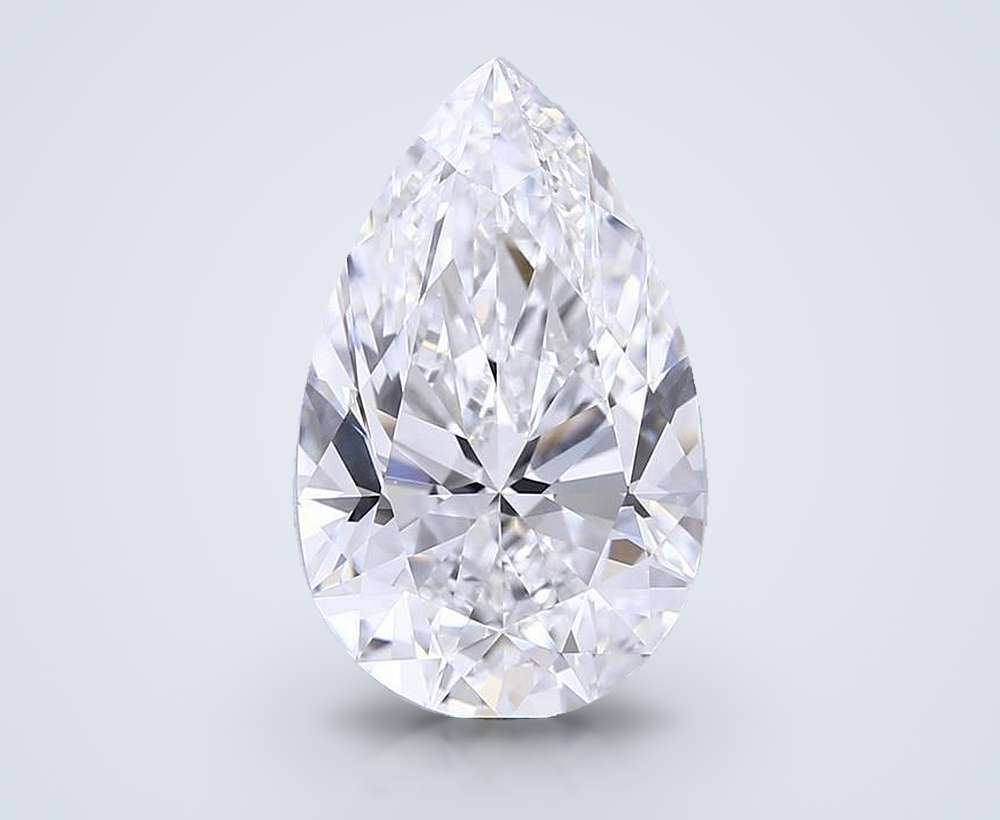 8.03 Carat Pear Lab Diamond