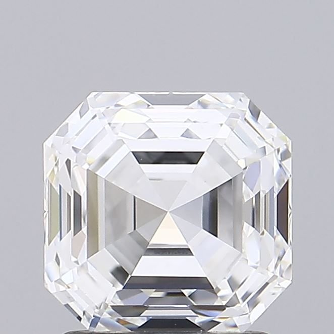 1.66ct E VVS2 Rare Carat Ideal Cut Asscher Lab Grown Diamond