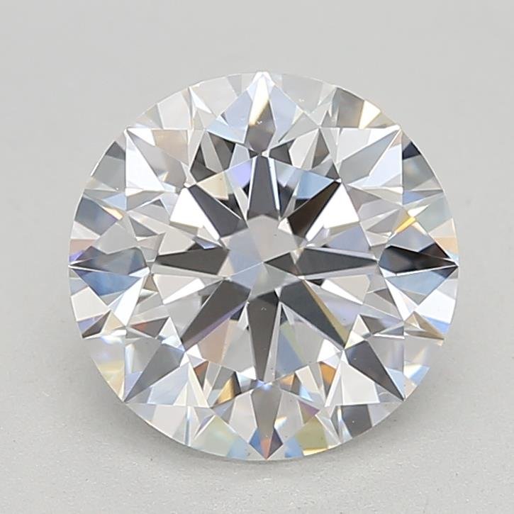 2.01ct D VS1 Rare Carat Ideal Cut Round Lab Grown Diamond