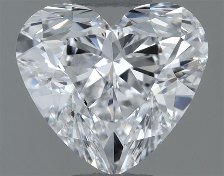 0.80ct D SI2 Rare Carat Ideal Cut Heart Diamond
