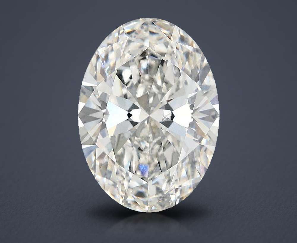 3.80 Carat Oval Lab Diamond