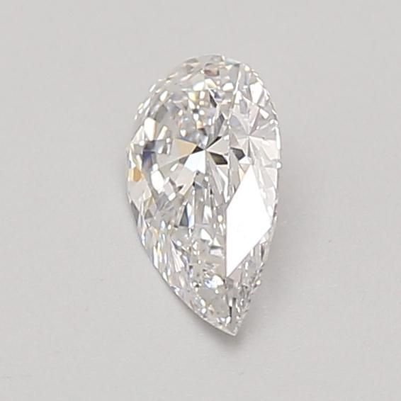 0.63ct E VS2 Rare Carat Ideal Cut Pear Lab Grown Diamond