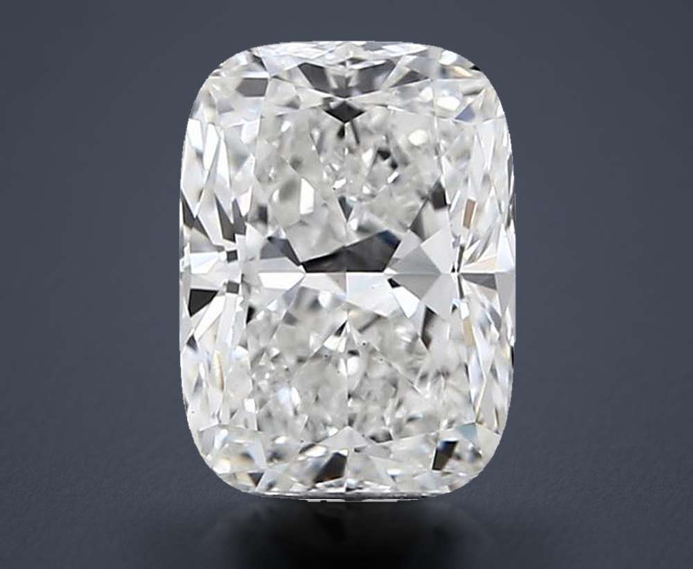 1.61 Carat Cushion Lab Diamond