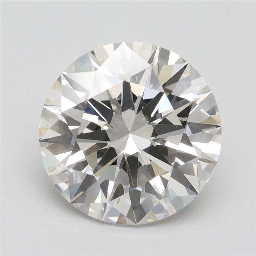 3.36ct H VS1 Excellent Cut Round Lab Grown Diamond