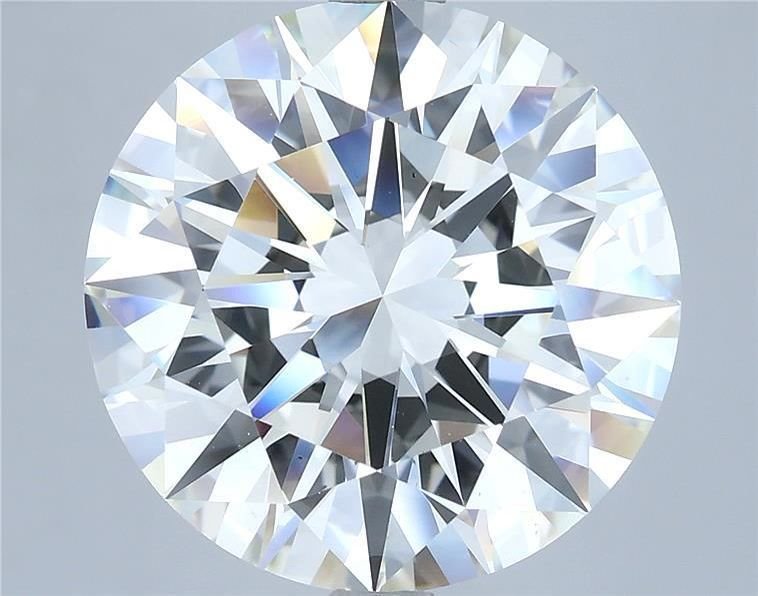 9.02ct I VS1 Rare Carat Ideal Cut Round Diamond