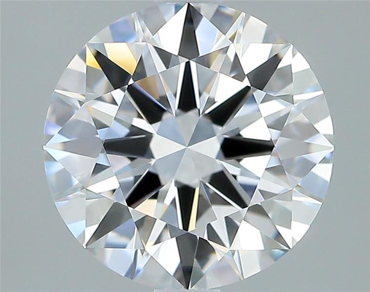 2.31ct D FL Rare Carat Ideal Cut Round Diamond