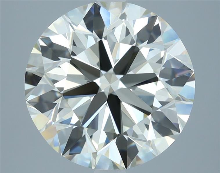 4.81ct J VVS2 Excellent Cut Round Diamond