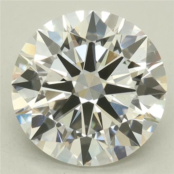 3.00ct D VS1 Excellent Cut Round Lab Grown Diamond