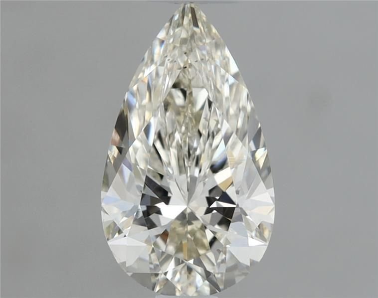 0.80ct K SI1 Rare Carat Ideal Cut Pear Diamond