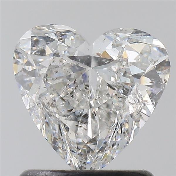 1.07ct F SI2 Rare Carat Ideal Cut Heart Diamond