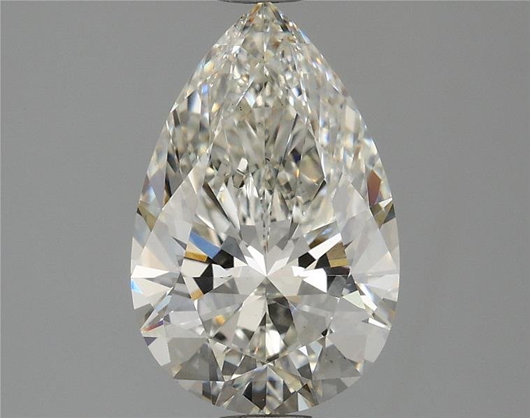 1.86ct H VS1 Rare Carat Ideal Cut Pear Lab Grown Diamond