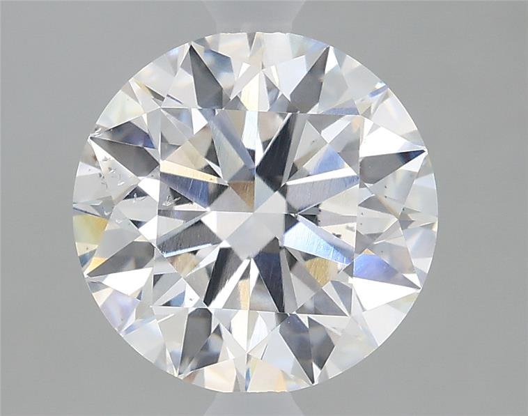 2.06ct E SI1 Rare Carat Ideal Cut Round Lab Grown Diamond