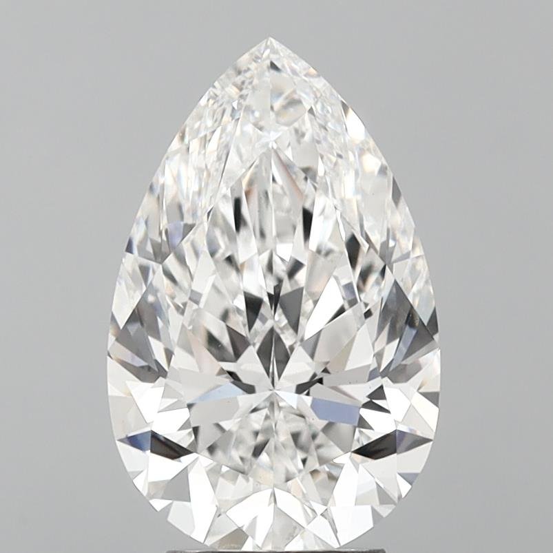 4.60 Carat Pear Lab Diamond