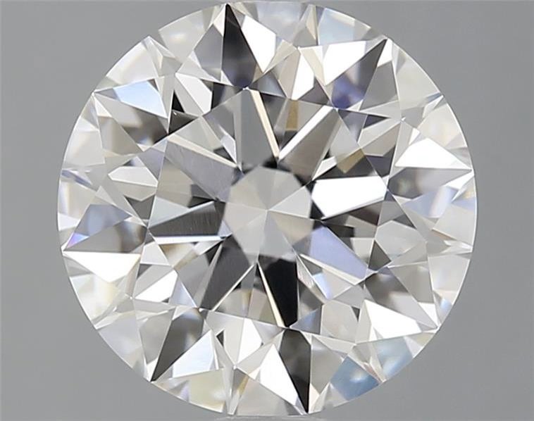 2.15ct F IF Rare Carat Ideal Cut Round Lab Grown Diamond