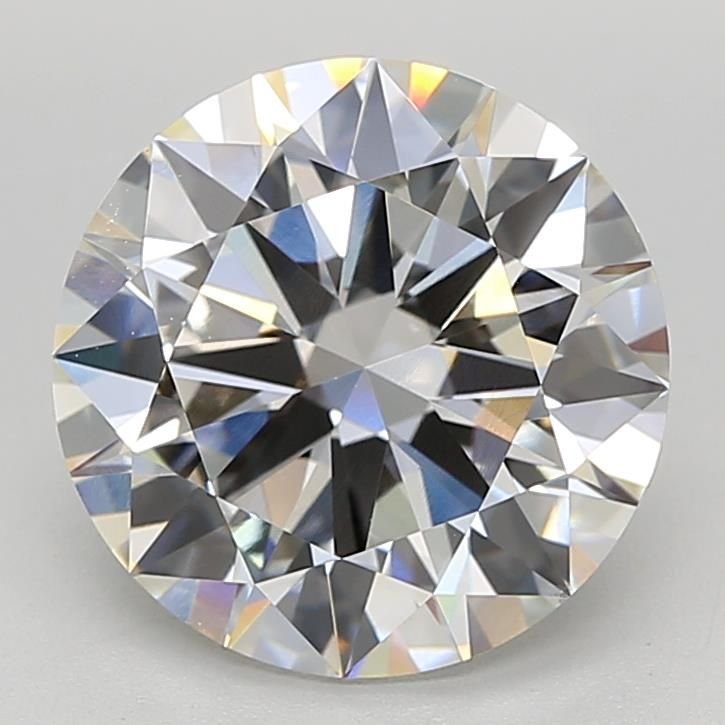 5.34ct H VVS2 Excellent Cut Round Lab Grown Diamond