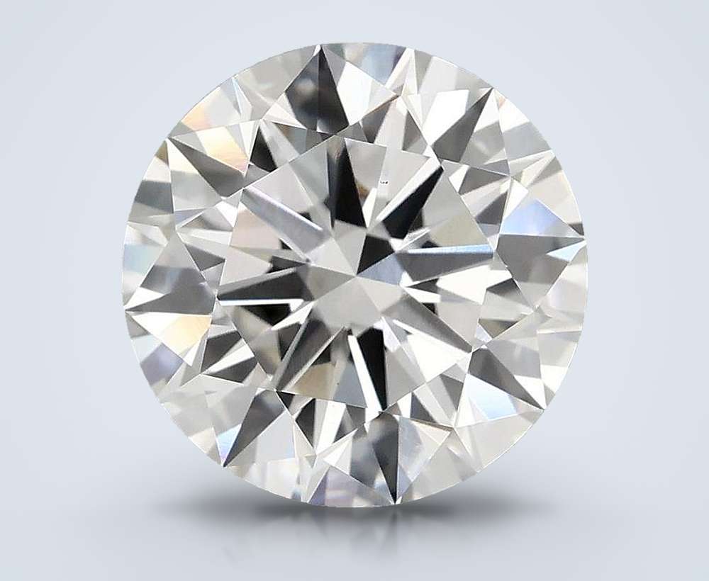 4.61 Carat Round Lab Diamond